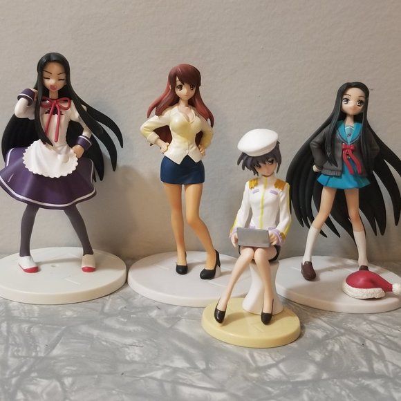 bandai Other - Haruhi Suzumiya Anime Figure Set